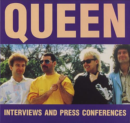 QUEEN インタビューとプレスカンファレンス　LP 12BR83 Queen Interviews And Press Conferences - Green Vinyl UK